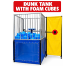 Dunk Tank with Foam Cubes ( $649)